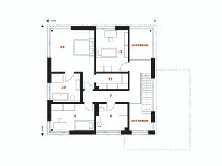 Fertighaus Vision 195 von Danwood - VISION by Danwood Schlüsselfertig ab 768600€, Cubushaus Grundriss 2