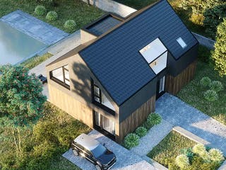 Fertighaus Vision 207 von Danwood - VISION by Danwood Schlüsselfertig ab 829300€, Satteldach-Klassiker Außenansicht 3