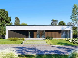 Fertighaus Vision 220 von Danwood - VISION by Danwood Schlüsselfertig ab 901900€, Bungalow Außenansicht 1