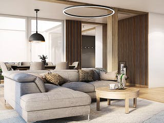 Fertighaus Next 140 F von Danwood - NEXT by Danwood Schlüsselfertig ab 469700€, Bungalow Innenansicht 1