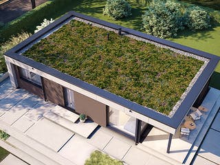 Fertighaus Next 90 FT von Danwood - NEXT by Danwood Schlüsselfertig ab 309500€, Bungalow Außenansicht 3