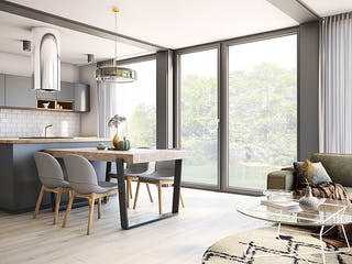 Fertighaus Next 90 FT von Danwood - NEXT by Danwood Schlüsselfertig ab 309500€, Bungalow Innenansicht 1