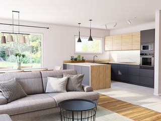 Fertighaus Perfect 101 von Danwood Schlüsselfertig ab 237500€, Bungalow Innenansicht 1