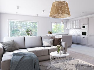 Fertighaus Perfect 86 von Danwood Schlüsselfertig ab 210200€, Bungalow Innenansicht 1