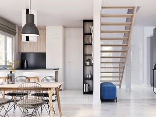 Fertighaus Point 121 von Danwood Schlüsselfertig ab 274300€, Satteldach-Klassiker Innenansicht 2