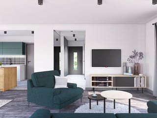 Fertighaus Point 128.2 von Danwood Schlüsselfertig ab 272000€, Satteldach-Klassiker Innenansicht 2