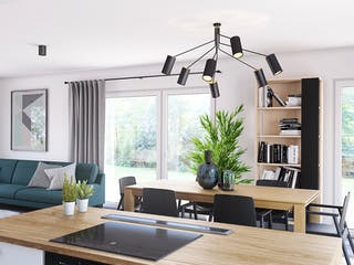 Fertighaus Point 128.2 von Danwood Schlüsselfertig ab 272000€, Satteldach-Klassiker Innenansicht 3