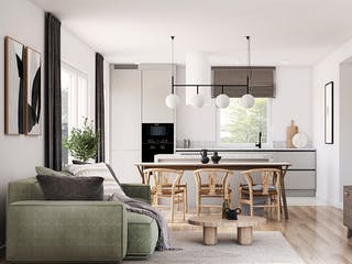 Fertighaus Point 130 von Danwood Schlüsselfertig ab 258900€, Satteldach-Klassiker Innenansicht 4