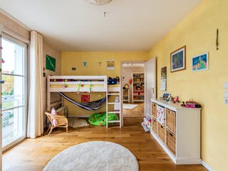 Blockhaus D243 Schmidt von Frammelsberger Holzbau, Cubushaus Innenansicht 6