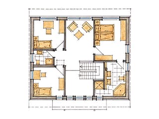 Fertighaus Diana - MH Köln-Frechen von GUSSEK HAUS Schlüsselfertig ab 463400€, Pultdachhaus Grundriss 2