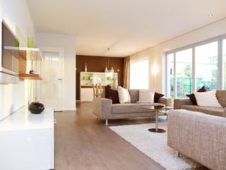 Fertighaus Diana - MH Köln-Frechen von GUSSEK HAUS Schlüsselfertig ab 463400€, Pultdachhaus Innenansicht 1