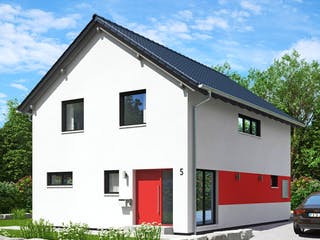 Fertighaus Dublin von Fingerhut Haus Schlüsselfertig ab 416437€, Satteldach-Klassiker Außenansicht 2