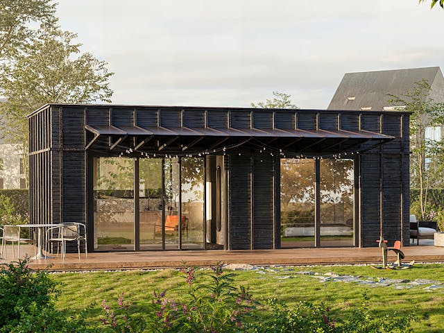 Fertighaus Tiny Haus Dwelli TR#1 von Dwellii House Schlüsselfertig ab 148000€, Bungalow Außenansicht 1