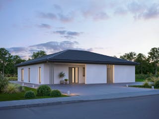 Fertighaus ELK Now 127 - Walmdach von ELK Fertighaus, Bungalow Innenansicht 1