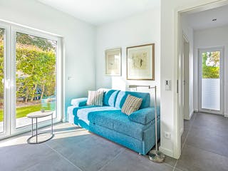 Massivhaus Winkelbungalow 140 von ECO System HAUS Schlüsselfertig ab 306800€, Bungalow Innenansicht 1