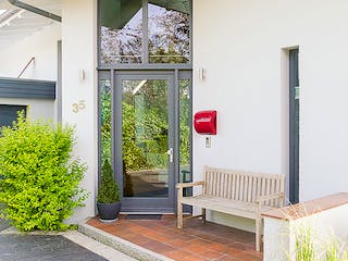 Massivhaus Pultdachhaus 220 von ECO System HAUS Schlüsselfertig ab 458000€, Pultdachhaus Außenansicht 4