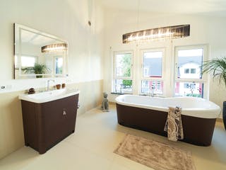 Fertighaus Edition Select 186 von Wolf-Haus Schlüsselfertig ab 442104€, Satteldach-Klassiker Innenansicht 1