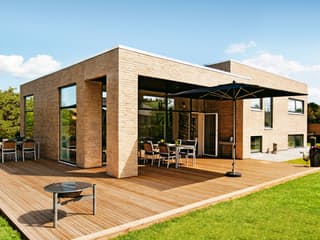 Fertighaus Egernsund von Danhaus Deutschland, Cubushaus Außenansicht 1