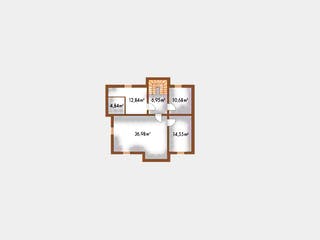 Massivhaus Elegance von Wagener Systemhausbau Schlüsselfertig ab 386000€, Satteldach-Klassiker Grundriss 3