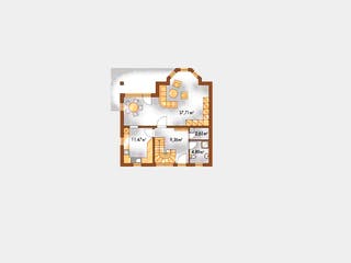 Massivhaus Evergreen von Wagener Systemhausbau Schlüsselfertig ab 269000€, Satteldach-Klassiker Grundriss 2