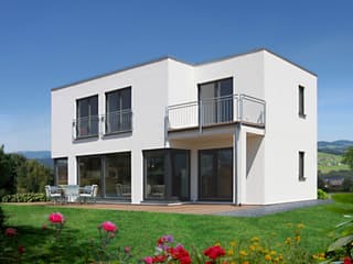 Fertighaus Patrino von Fingerhut Haus Schlüsselfertig ab 485804€, Cubushaus Außenansicht 3