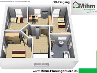 Massivhaus Idealo 120 WD von Mihm Thermobau, Stadtvilla Innenansicht 3