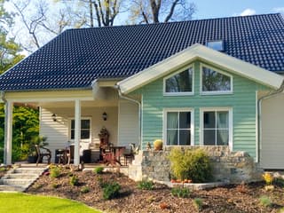 Fertighaus Fanö von Danhaus Deutschland, Satteldach-Klassiker Außenansicht 2