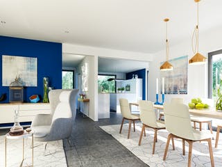 Fertighaus EVOLUTION 163 V2 von Bien-Zenker Schlüsselfertig ab 410779€, Satteldach-Klassiker Innenansicht 1