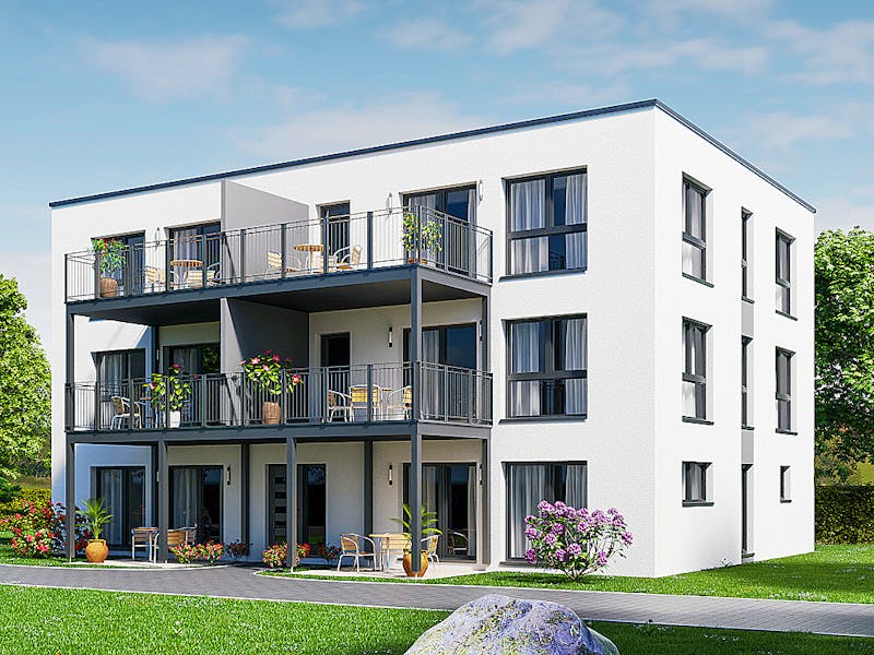 Hausanbieter Wohnungsbau Bayern - Mehrfamilienhäuser
