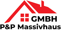 Dienstleister P & P Massivhaus Logo Hausanbieter P & P Massivhaus