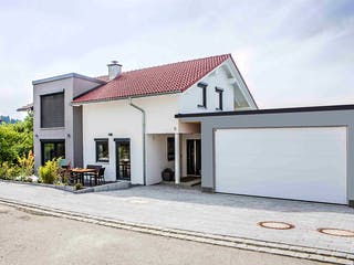 Fertighaus Klassisch 144 von FischerHaus Schlüsselfertig ab 491077€, Satteldach-Klassiker Außenansicht 1