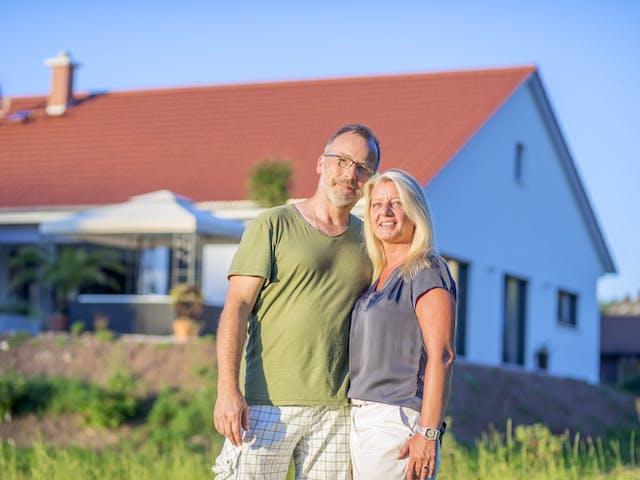 Fertighaus Bungalow 138 von FischerHaus Schlüsselfertig ab 417656€, Bungalow Außenansicht 2