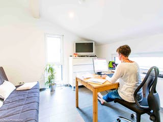 Fertighaus Modern 145 von FischerHaus Schlüsselfertig ab 435521€, Satteldach-Klassiker Innenansicht 3