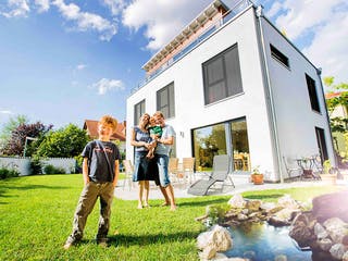 Fertighaus Modern 173 von FischerHaus Schlüsselfertig ab 502392€, Cubushaus Außenansicht 1