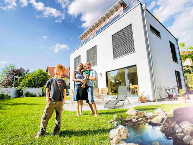 Fertighaus Modern 173 von FischerHaus Schlüsselfertig ab 502392€, Cubushaus Außenansicht 1 Fertighaus Modern 173 von FischerHaus Schlüsselfertig ab 502392€, Cubushaus Außenansicht 1