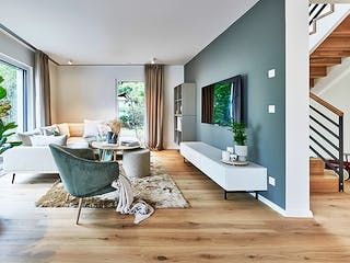 Fertighaus MH Mannheim - UrbanLife von Fertighaus WEISS Schlüsselfertig ab 466291€, Stadtvilla Innenansicht 1