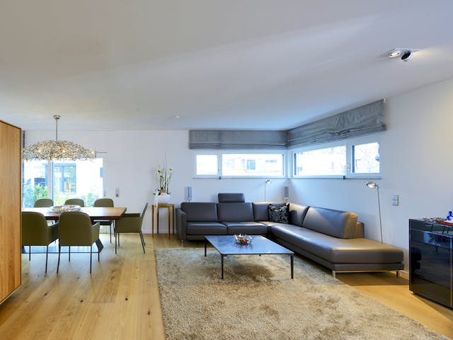 Fertighaus Haus Geyer von WEISS Holzhaus Schlüsselfertig ab 755828€, Cubushaus Innenansicht 1