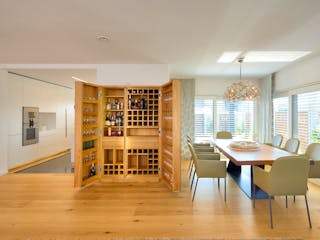 Fertighaus Haus Geyer von Fertighaus WEISS Schlüsselfertig ab 803354€, Cubushaus Innenansicht 3