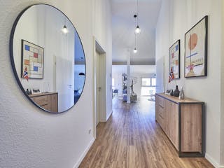 Fertighaus Vierfamilienhaus Meier von Fertighaus WEISS - Mehrfamilienhäuser Schlüsselfertig ab 973233€, Innenansicht 3
