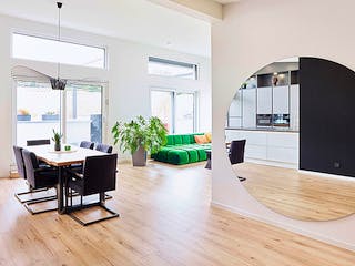 Fertighaus Haus Chmel von Fertighaus WEISS, Pultdachhaus Innenansicht 2