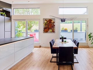 Fertighaus Haus Chmel von Fertighaus WEISS, Pultdachhaus Innenansicht 3