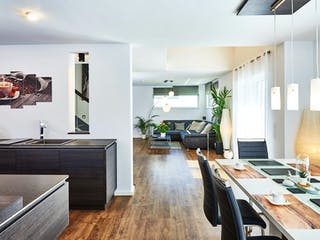 Fertighaus Haus Faber von Fertighaus WEISS Schlüsselfertig ab 539274€, Satteldach-Klassiker Innenansicht 1