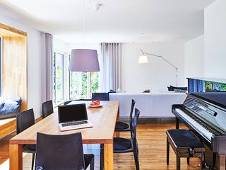 Fertighaus Haus Garten von Fertighaus WEISS Schlüsselfertig ab 377762€, Satteldach-Klassiker Innenansicht 2