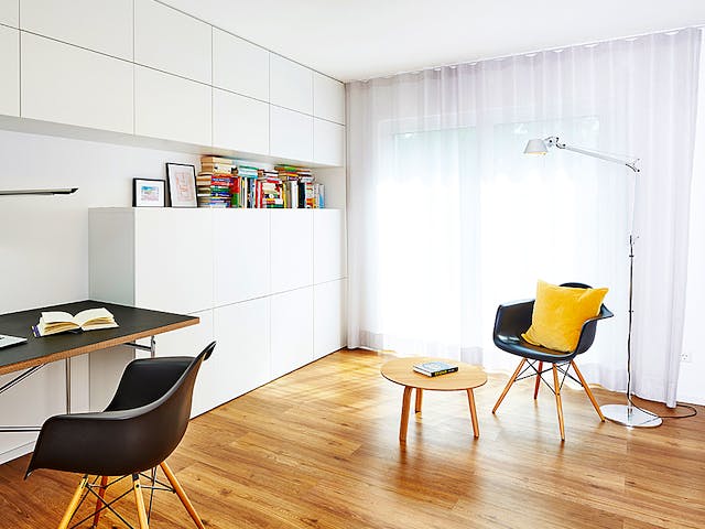 Fertighaus Haus Garten von Fertighaus WEISS Schlüsselfertig ab 377762€, Satteldach-Klassiker Innenansicht 5