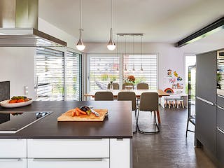 Fertighaus Haus Groß von Fertighaus WEISS Schlüsselfertig ab 477940€, Satteldach-Klassiker Innenansicht 2