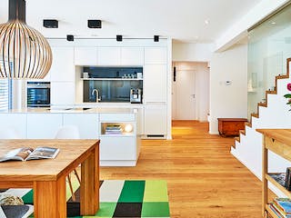 Fertighaus Haus Haberstumpf von Fertighaus WEISS Schlüsselfertig ab 615485€, Cubushaus Innenansicht 2