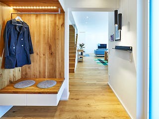 Fertighaus Haus Haberstumpf von Fertighaus WEISS Schlüsselfertig ab 615485€, Cubushaus Innenansicht 3