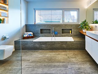 Fertighaus Haus Haberstumpf von Fertighaus WEISS Schlüsselfertig ab 615485€, Cubushaus Innenansicht 4