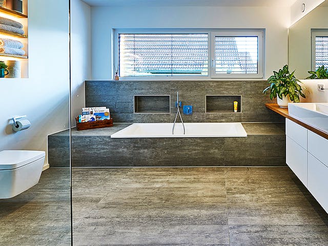 Fertighaus Haus Haberstumpf von WEISS Holzhaus Schlüsselfertig ab 615485€, Cubushaus Innenansicht 4