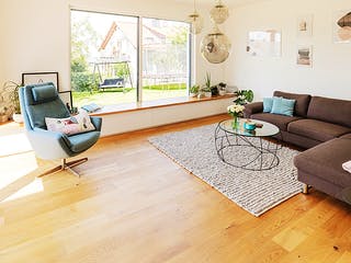 Fertighaus Haus John von Fertighaus WEISS Schlüsselfertig ab 593499€, Satteldach-Klassiker Innenansicht 1